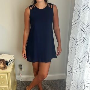 Navy minidress